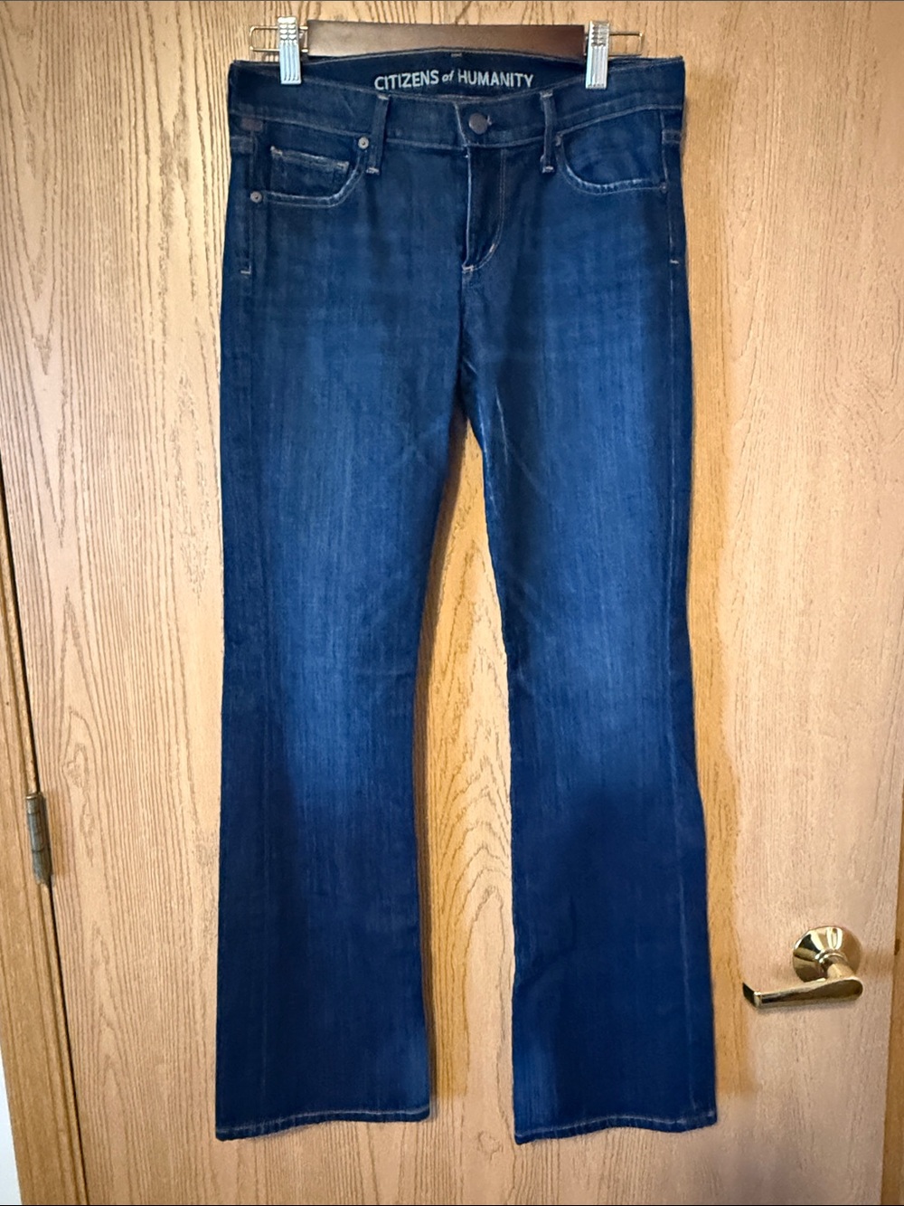 Citizens Of Humanity Dita Dark Blue Bootcut Jeans